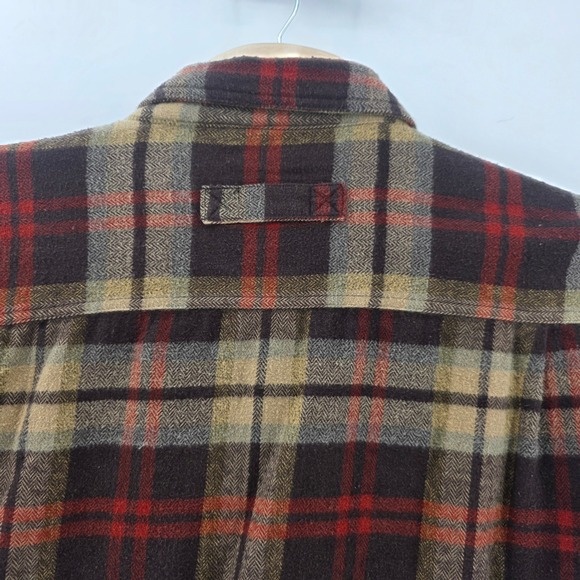 Woolrich Oxbow Bend Flannel 6111 Heavyweight Cotton Men's XXL Button Long Sleeve - Picture 9 of 11